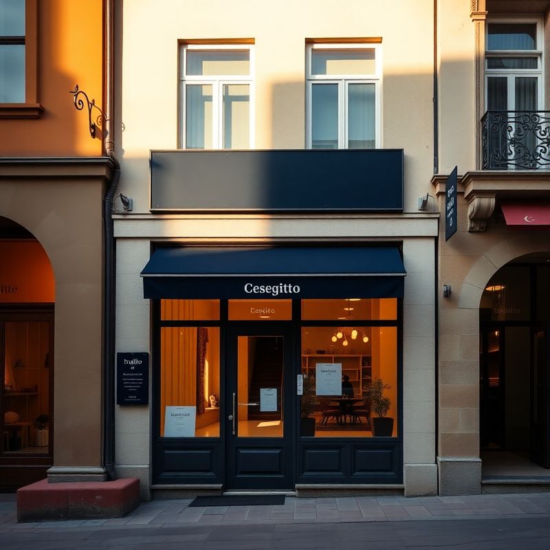 Fațada biroului ConsultStride din centrul istoric al Sibiului